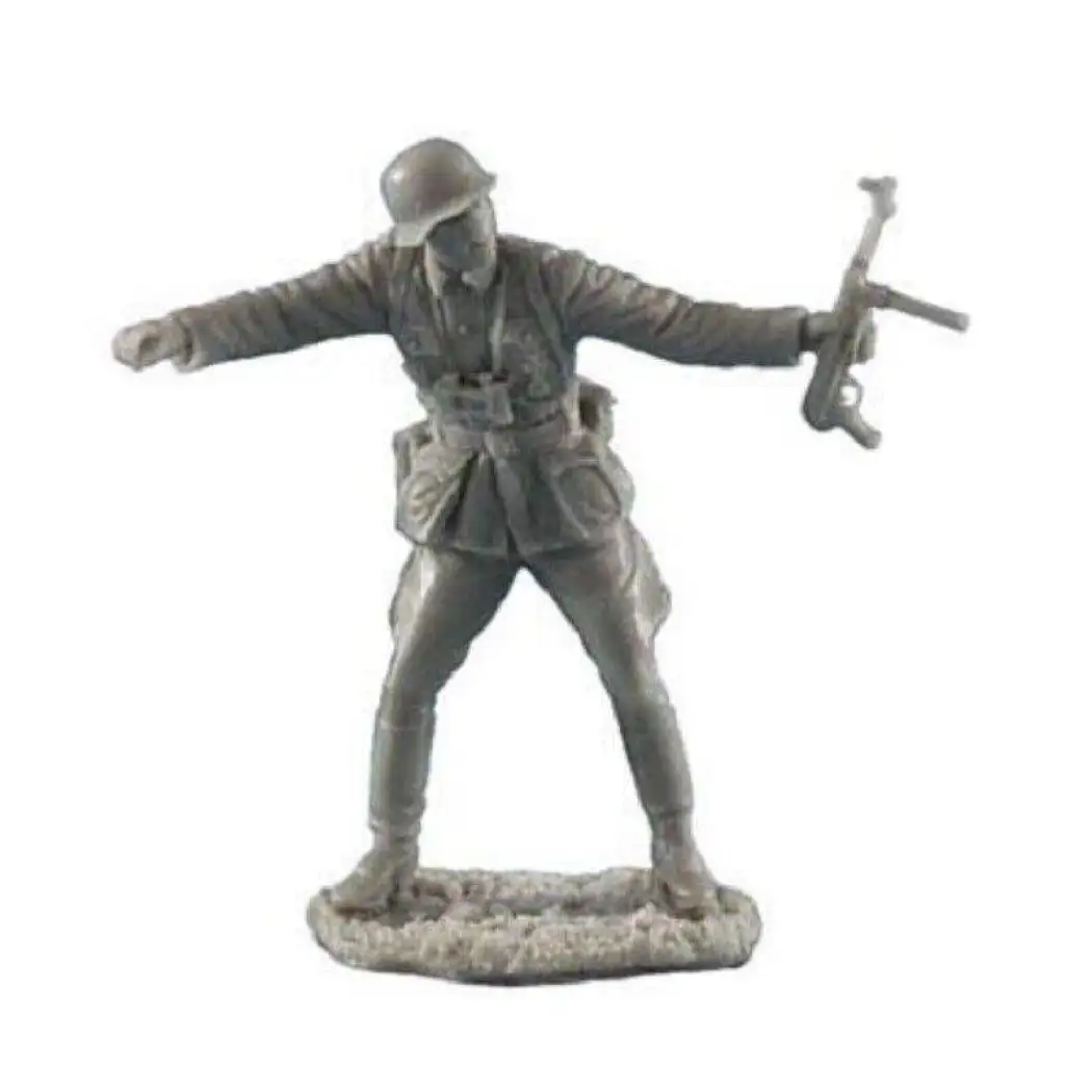 1/35 Resin Model Kit German Soldier Infantryman WW2 Unpainted - Model-Fan-Store