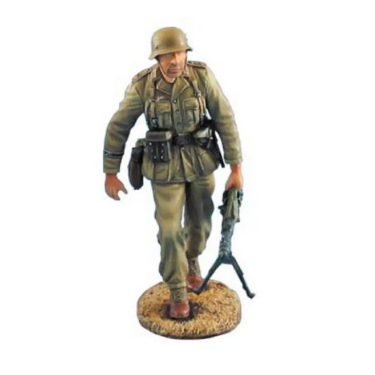 1/35 Resin Model Kit German Soldier Machine Gunner WW2 Unpainted - Model-Fan-Store