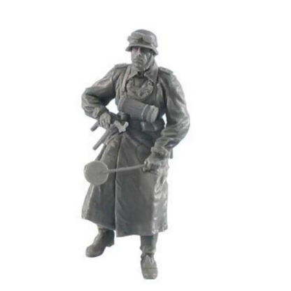 1/35 Resin Model Kit German Soldier Motorcyclist WW2 Unpainted - Model-Fan-Store