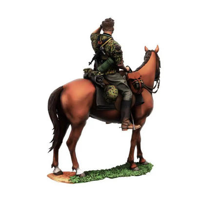 1/35 Resin model Kit German Soldier Scout Rider Horseman WW2 Unpainted - Model-Fan-Store