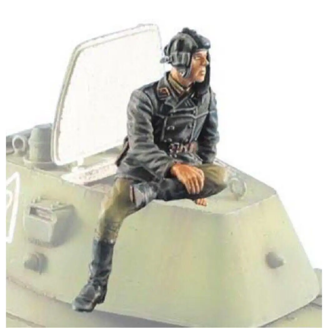 1/35 Resin Model Kit German Soldier Tankman WW2 Unpainted - Model-Fan-Store