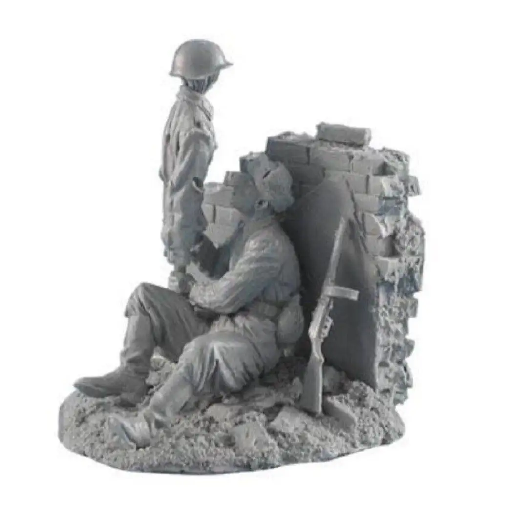 1/35 Resin Model Kit Soviet Soldier Infantryman Bait WW2 Unpainted - Model-Fan-Store