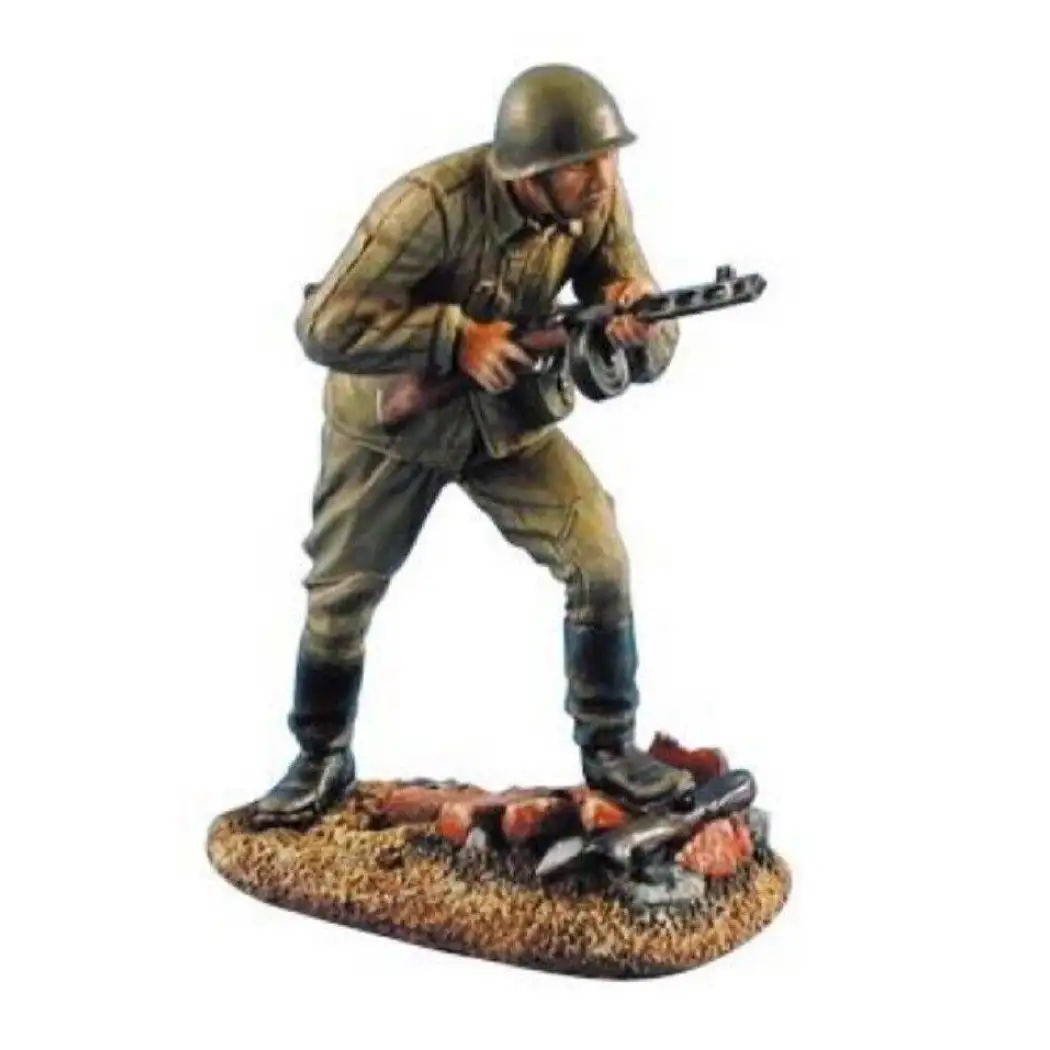 1/35 Resin Model Kit Soviet Soldier Infantryman Shooting Position WW2 Unpainted - Model-Fan-Store