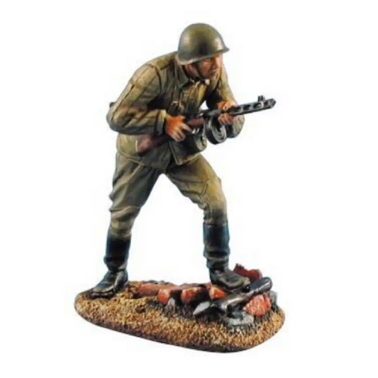 1/35 Resin Model Kit Soviet Soldier Infantryman Shooting Position WW2 Unpainted - Model-Fan-Store