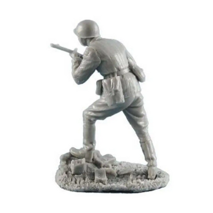 1/35 Resin Model Kit Soviet Soldier Infantryman Shooting Position WW2 Unpainted - Model-Fan-Store