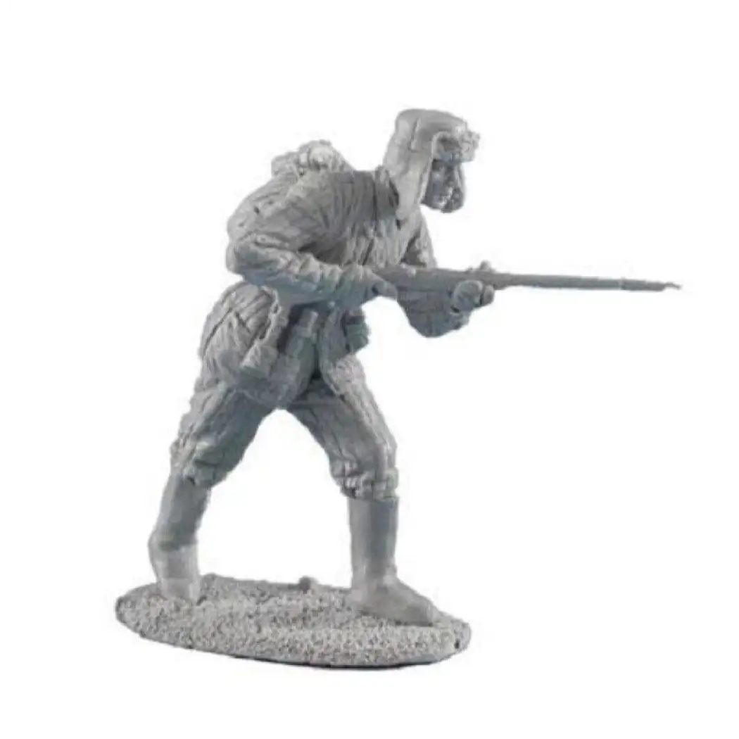 1/35 Resin Model Kit Soviet Soldier Infantryman Shooting Position WW2 Unpainted - Model-Fan-Store