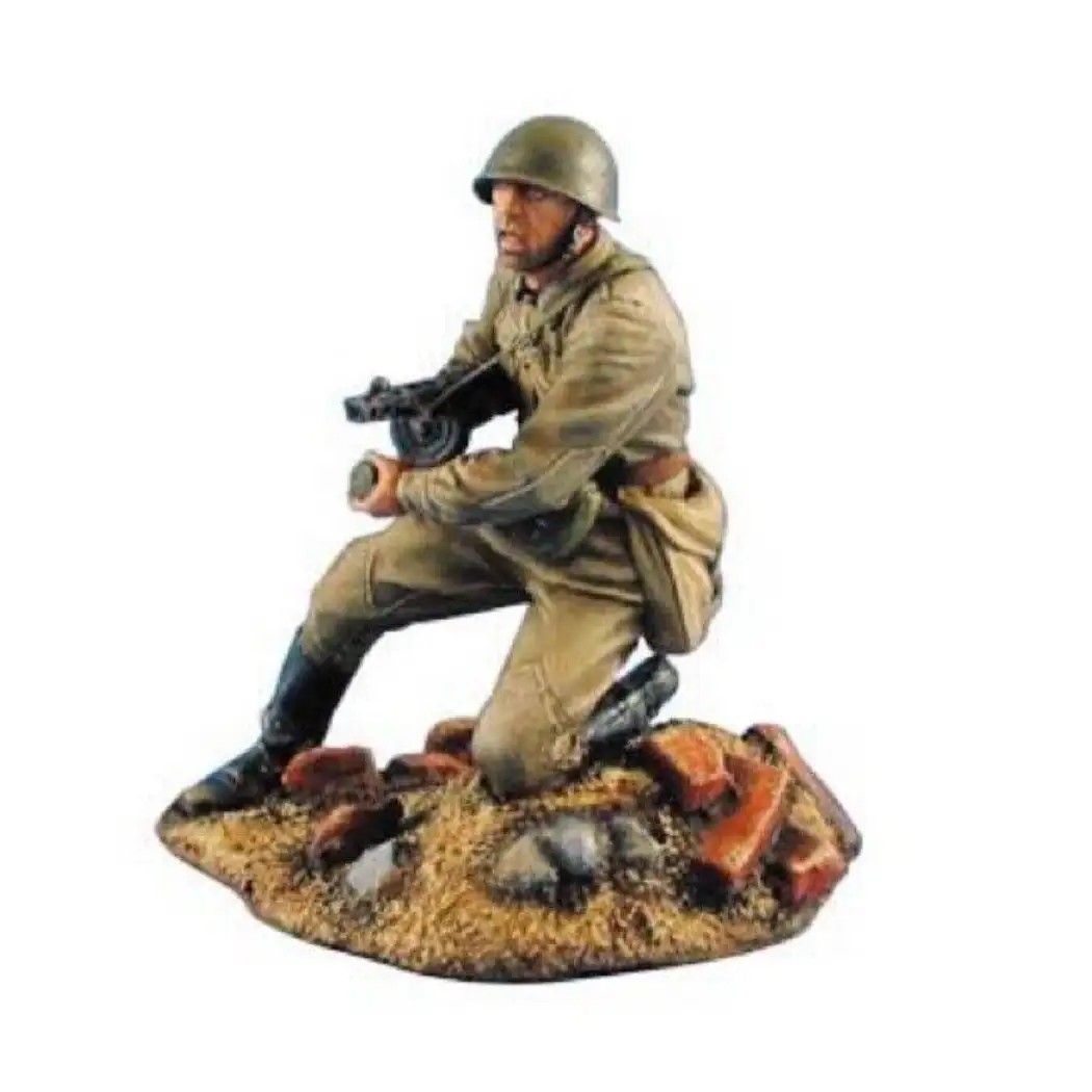 1/35 Resin Model Kit Soviet Soldier Infantryman Shooting Position WW2 Unpainted - Model-Fan-Store