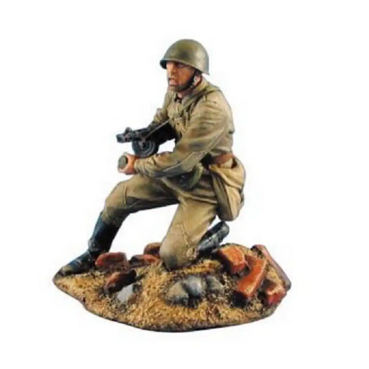 1/35 Resin Model Kit Soviet Soldier Infantryman Shooting Position WW2 Unpainted - Model-Fan-Store