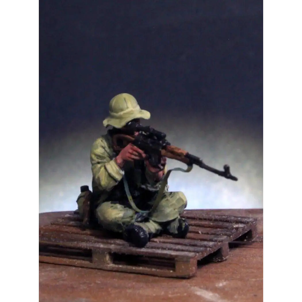 1/35 Resin Model Kit Vietnam War US Sniper Unpainted - Model-Fan-Store