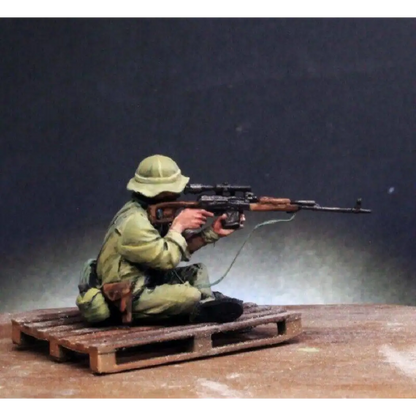 1/35 Resin Model Kit Vietnam War US Sniper Unpainted - Model-Fan-Store