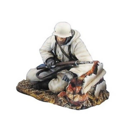 1/35 Resin Model Kit Winter German Soldier Infantryman WW2 Unpainted - Model-Fan-Store