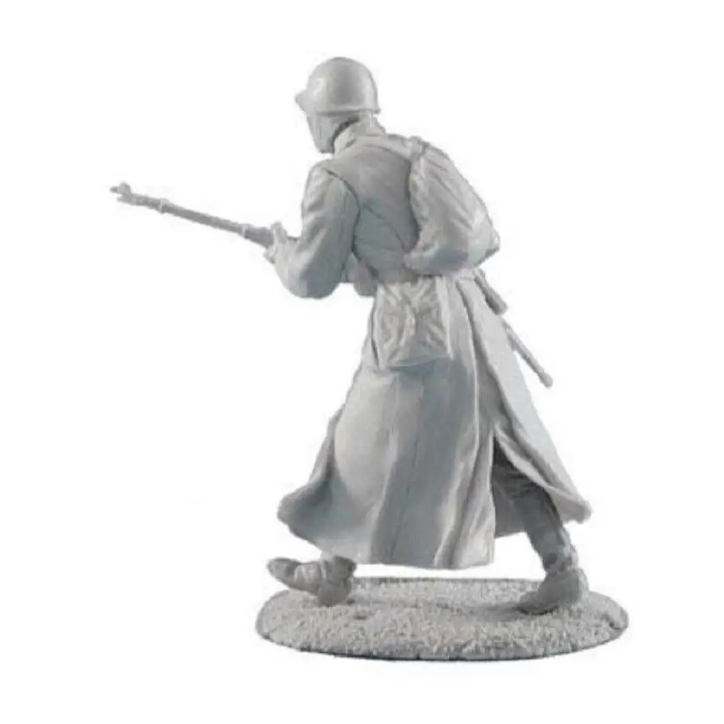 1/35 Resin Model Kit Winter Soviet Soldier Infantrymaan WW2 Unpainted - Model-Fan-Store