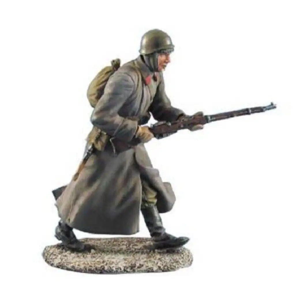 1/35 Resin Model Kit Winter Soviet Soldier Infantrymaan WW2 Unpainted - Model-Fan-Store