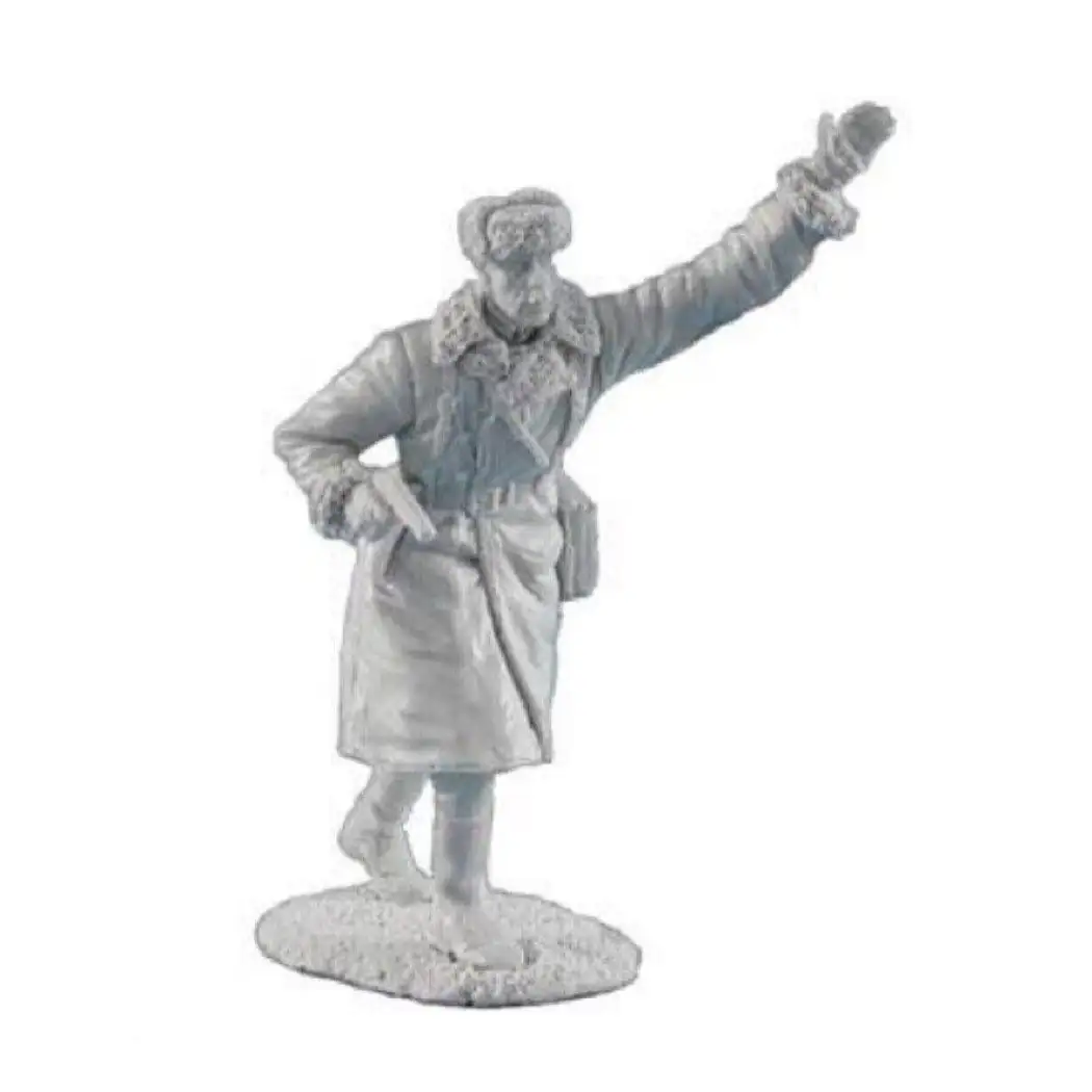 1/35 Resin Model Kit Winter Soviet Soldier Infantryman WW2 Unpainted - Model-Fan-Store