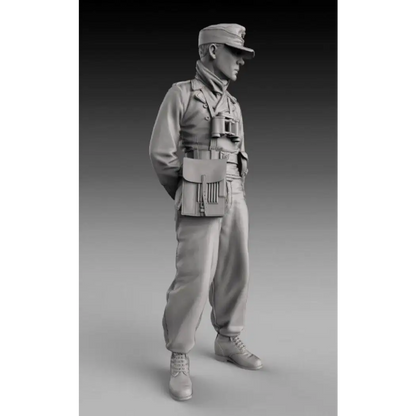 1/48 Resin Model Kit German Soldier Tankman Unpainted A28 - Model-Fan-Store