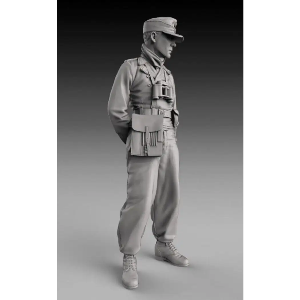 1/48 Resin Model Kit German Soldier Tankman Unpainted A28 - Model-Fan-Store