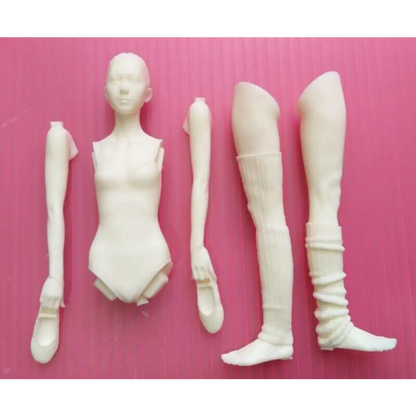 1/8 Resin Model Kit Modern Asian Beautiful Girl Ballerina Dancer Unpainted - Model-Fan-Store