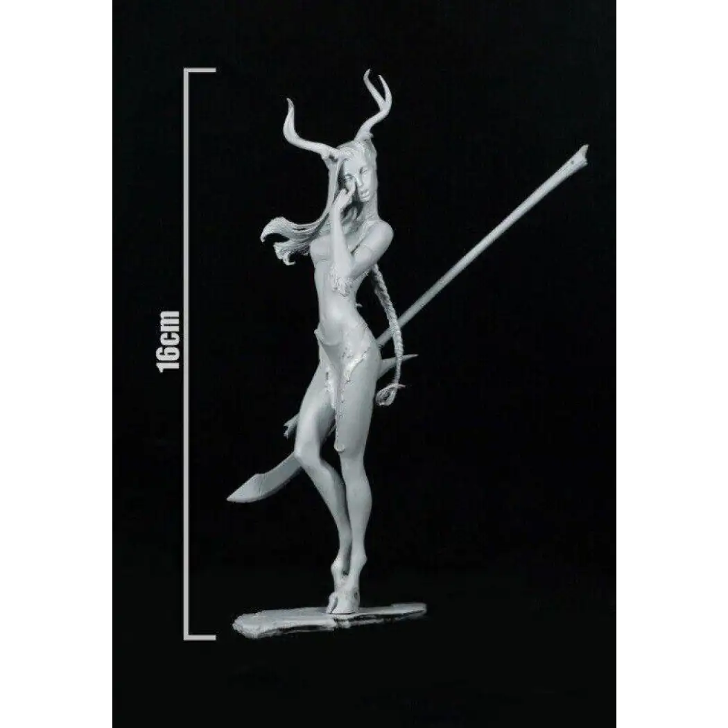 160mm Resin Model Kit Beautiful Girl Forest Druid Enchantress Unpainted - Model-Fan-Store