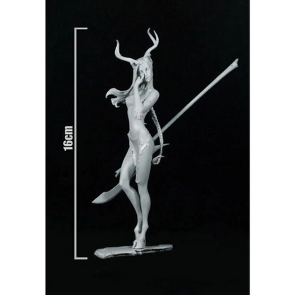 160mm Resin Model Kit Beautiful Girl Forest Druid Enchantress Unpainted - Model-Fan-Store