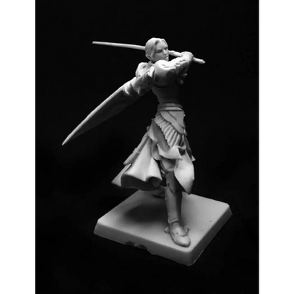 33mm Resin Model Kit Beautiful Girl Warrior Knight Elf Unpainted - Model-Fan-Store