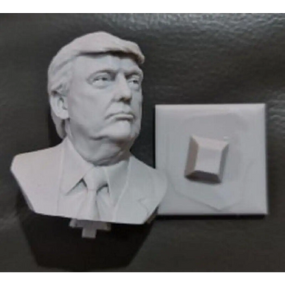 1/10 BUST 55mm Resin Model Kit Donald Trump Unpainted Unassembled - Model-Fan-Store