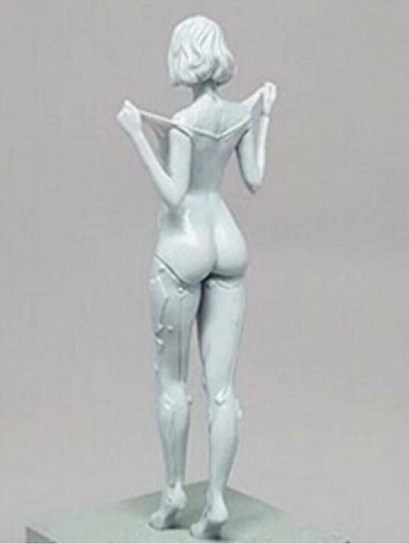 1/16 Resin Cyberpunk Model Kit Beautiful Girl Android Unpainted - Model-Fan-Store