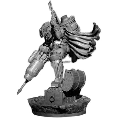 1/24 Resin Cyberpunk Model Kit Warrior Shooter Fantasy TD-3214 Unpainted - Model-Fan-Store