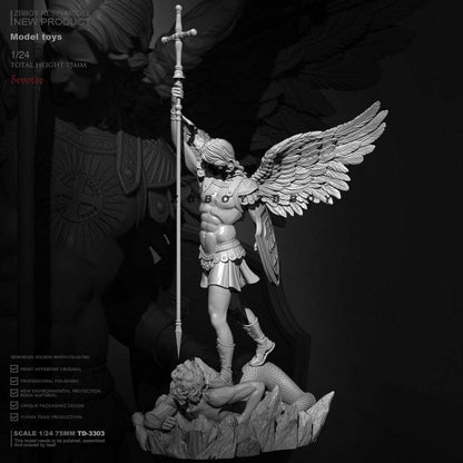 1/24 Resin Model Kit Warrior Angel Fantasy TD-3303 Unpainted - Model-Fan-Store