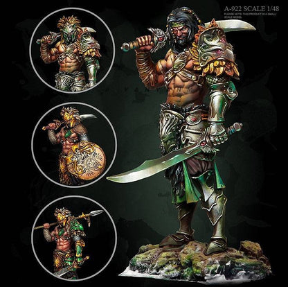 1/24 Resin Model Kit Warrior Fantasy A-922 Unpainted - Model-Fan-Store