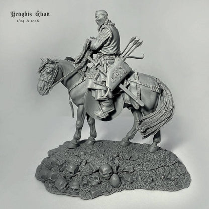 1/24 Resin Model Kit Warrior Rider Mongol A-1026 Unpainted - Model-Fan-Store