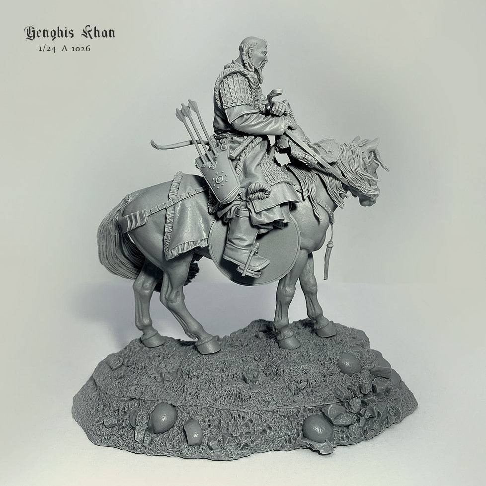 1/24 Resin Model Kit Warrior Rider Mongol A-1026 Unpainted - Model-Fan-Store