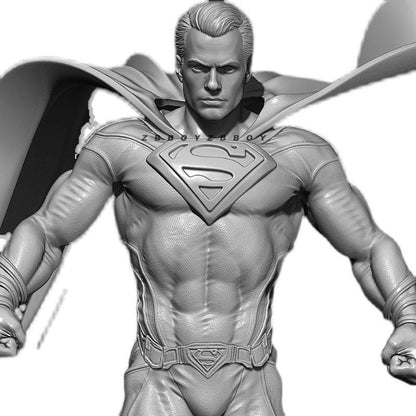 1/24 Resin Superhero Model Kit Superman Fantasy TD-3314 Unpainted - Model-Fan-Store