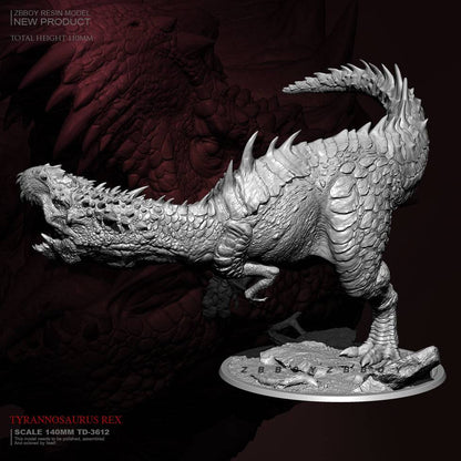 140mm Resin Model Kit Animal Ceratosaurus Dinosaur Fantasy TD-3612 Unpainted - Model-Fan-Store