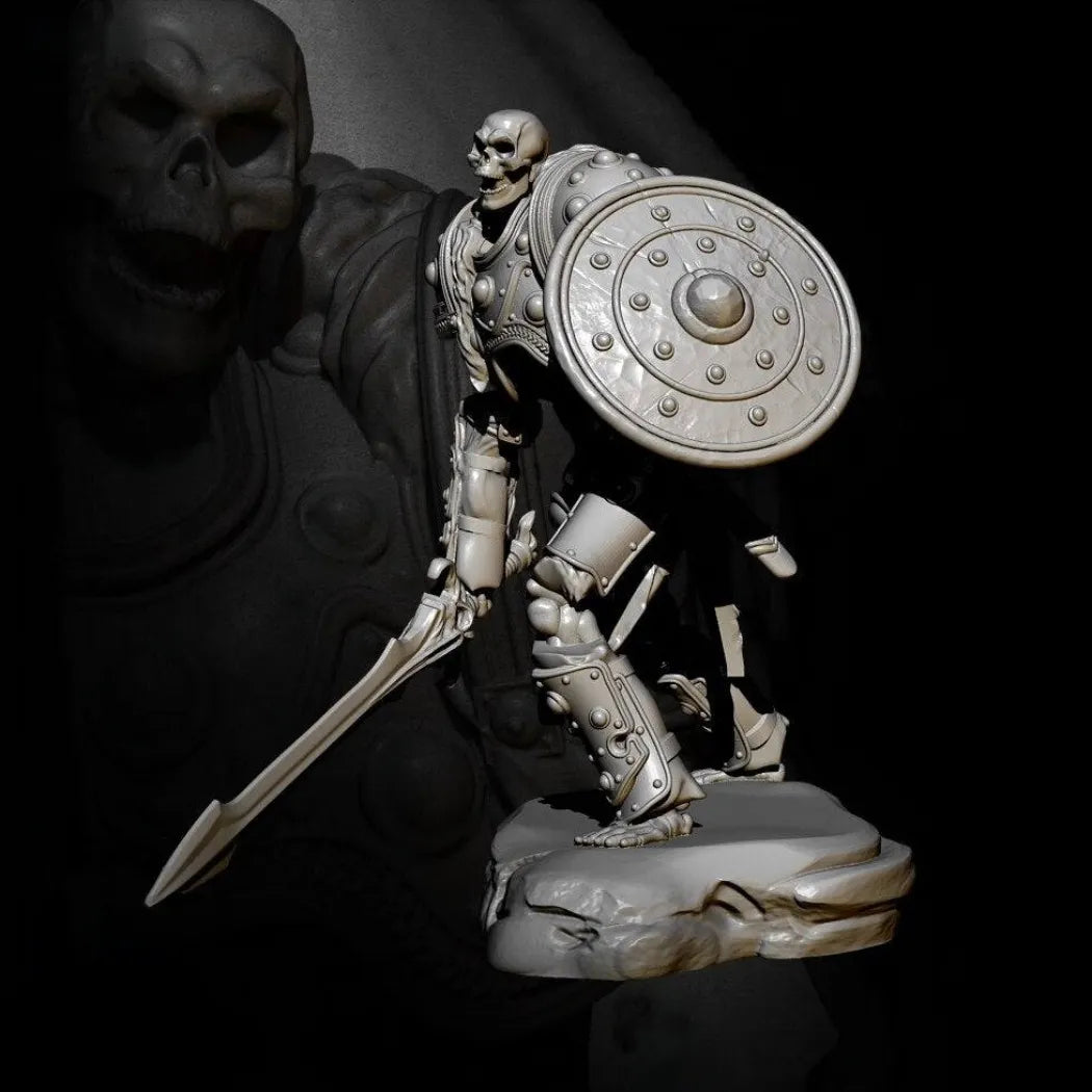 50mm Resin Model Kit Skeleton Undead Warrior TD-3153 Unpainted - Model-Fan-Store