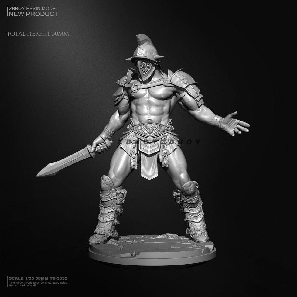 50mm Resin Model Kit Warrior Roman Gladiator TD-3535 Unpainted - Model-Fan-Store