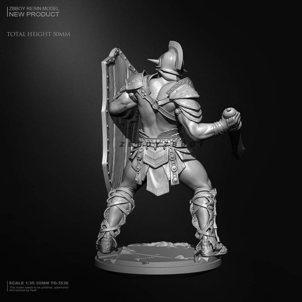 50mm Resin Model Kit Warrior Roman Gladiator TD-3536 Unpainted - Model-Fan-Store