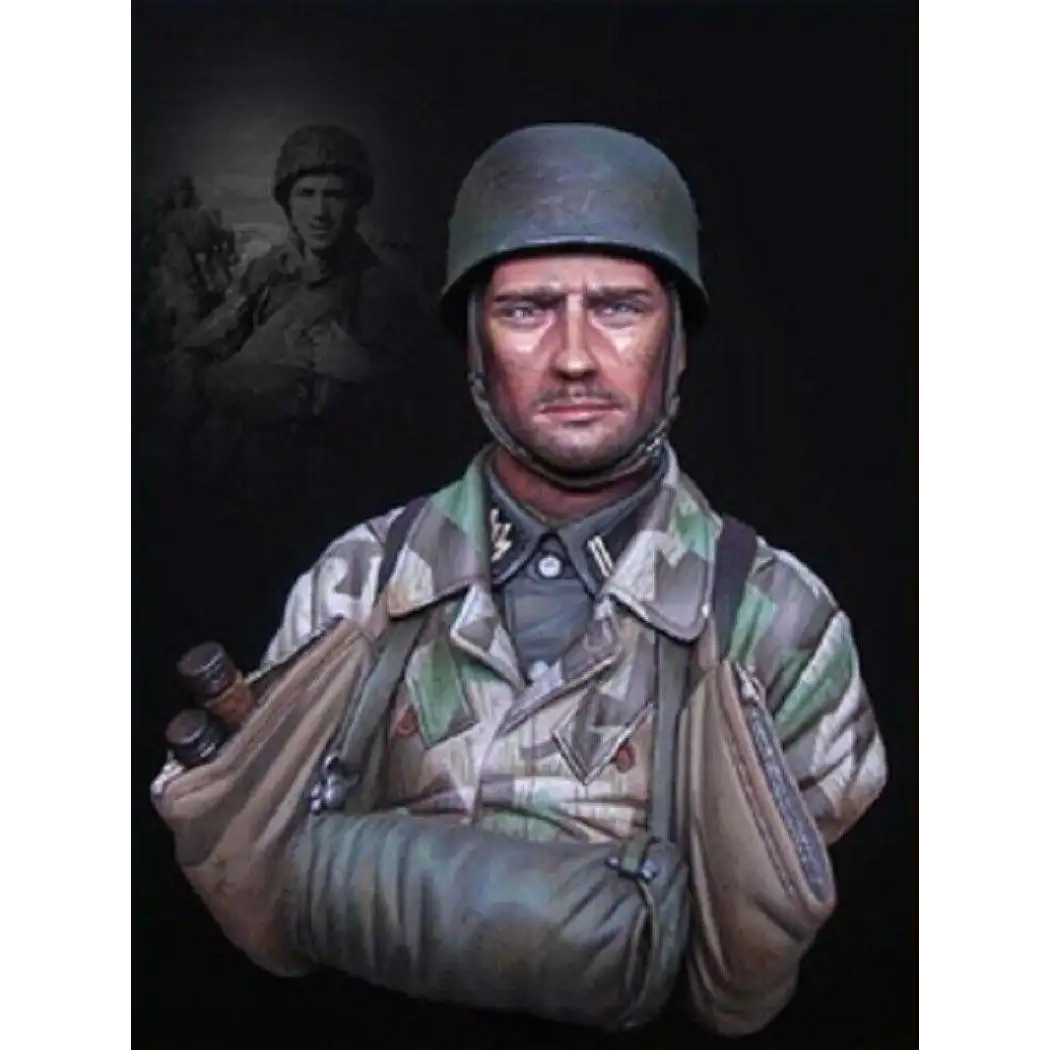 1/10 BUST Resin Model Kit German Soldier Infantryman WW2 Unpainted - Model-Fan-Store