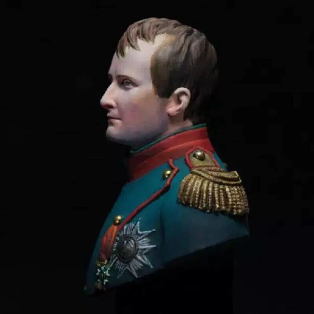 1/10 BUST Resin Model Kit Napoleonic Wars Young Napoleon Unpainted - Model-Fan-Store