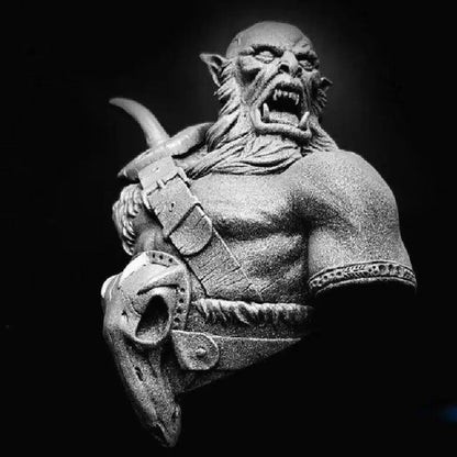 1/9 BUST Resin Model Kit Orc Berserk Warrior Warcraft Unpainted - Model-Fan-Store