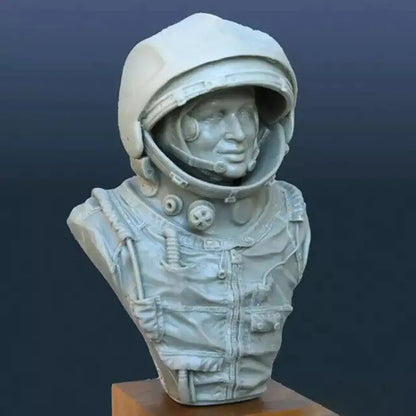 1/9 BUST Resin Model Kit Space Woman Astronaut USSR Unpainted