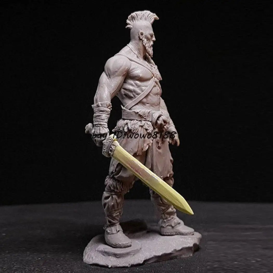 1/24 75mm Resin Model Kit Barbarian Warrior Hagbard Unpainted - Model-Fan-Store