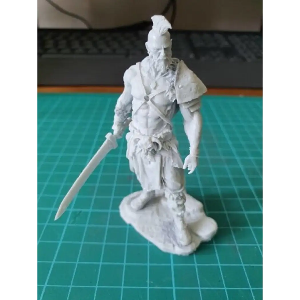 1/24 75mm Resin Model Kit Barbarian Warrior Hagbard Unpainted - Model-Fan-Store