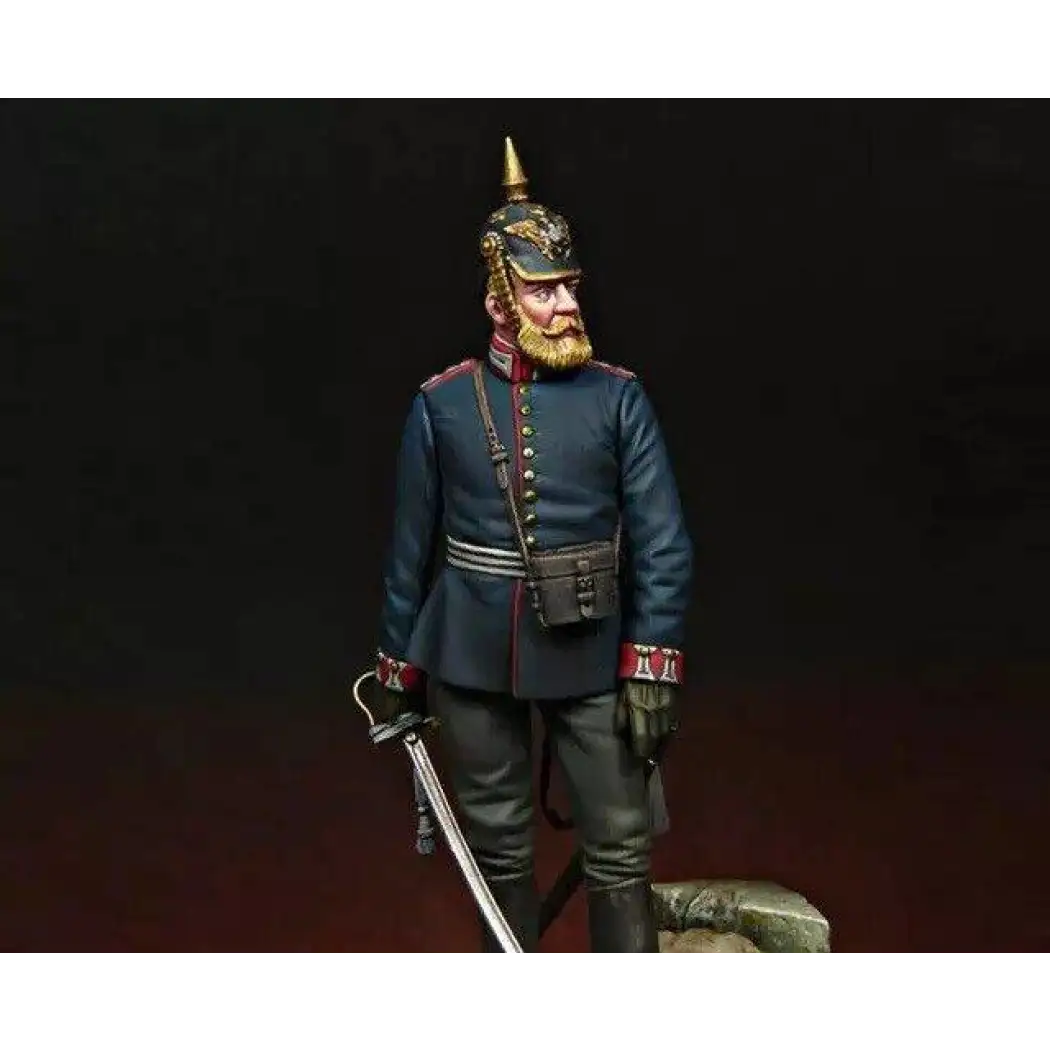 1/24 Resin Model Kit 19th Century Prussian General Soldier Unpainted Unassembled - Model-Fan-Store