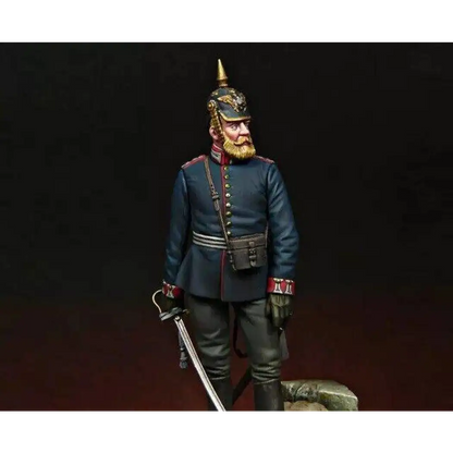 1/24 Resin Model Kit 19th Century Prussian General Soldier Unpainted Unassembled - Model-Fan-Store