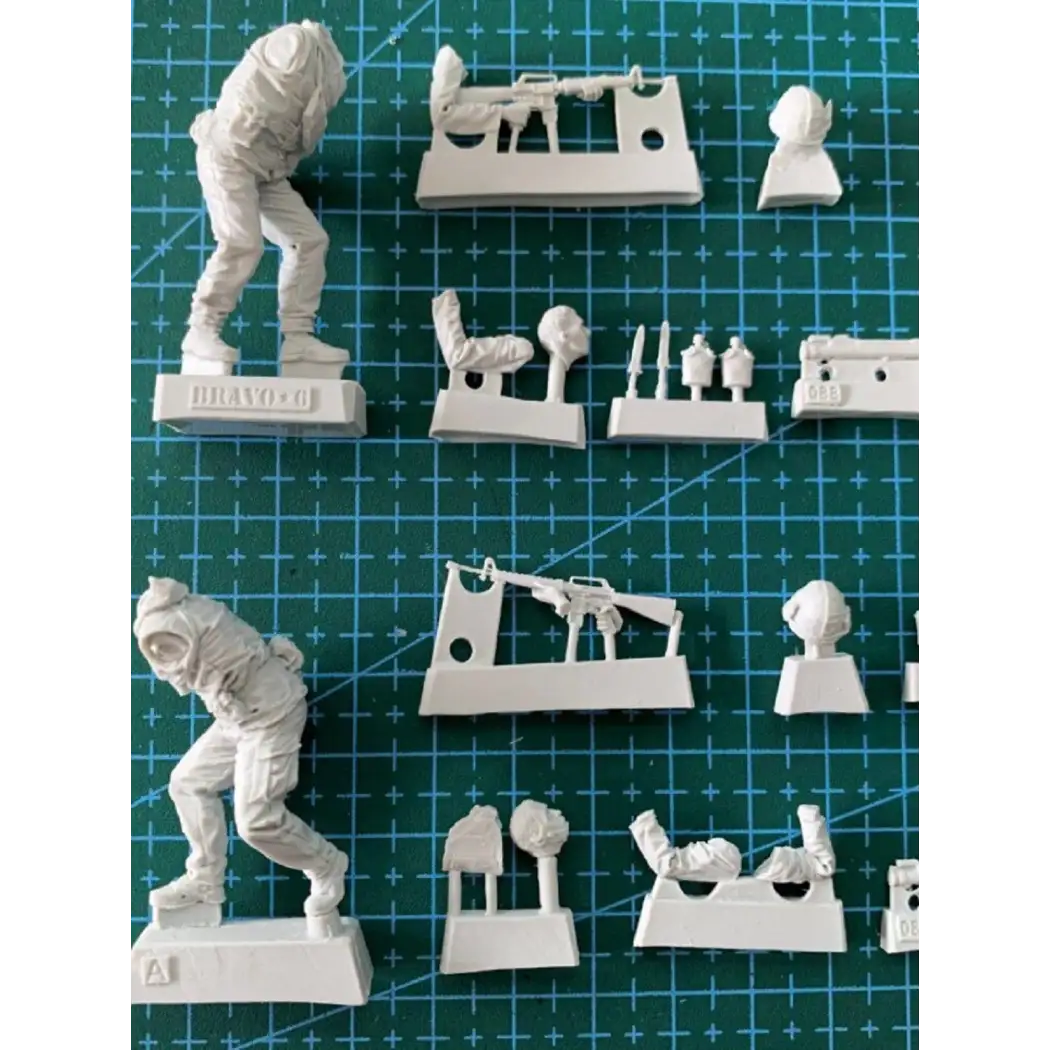 1/35 2pcs Resin Model Kit Vietnam War US Army Soldiers Unpainted - Model-Fan-Store