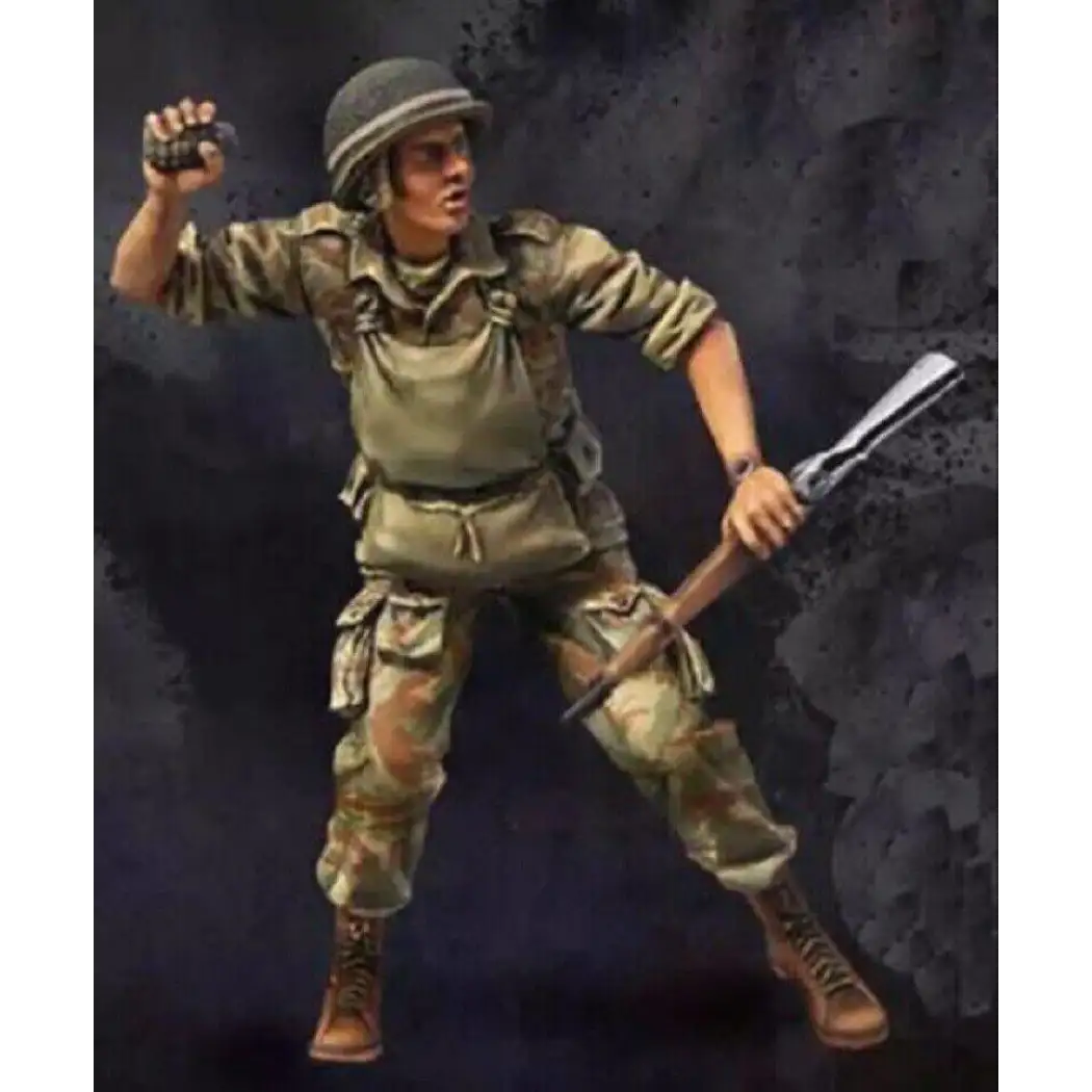 1/35 Resin Model Kit French Paratrooper Vietnam War Unpainted - Model-Fan-Store