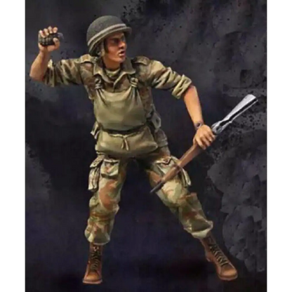 1/35 Resin Model Kit French Paratrooper Vietnam War Unpainted - Model-Fan-Store