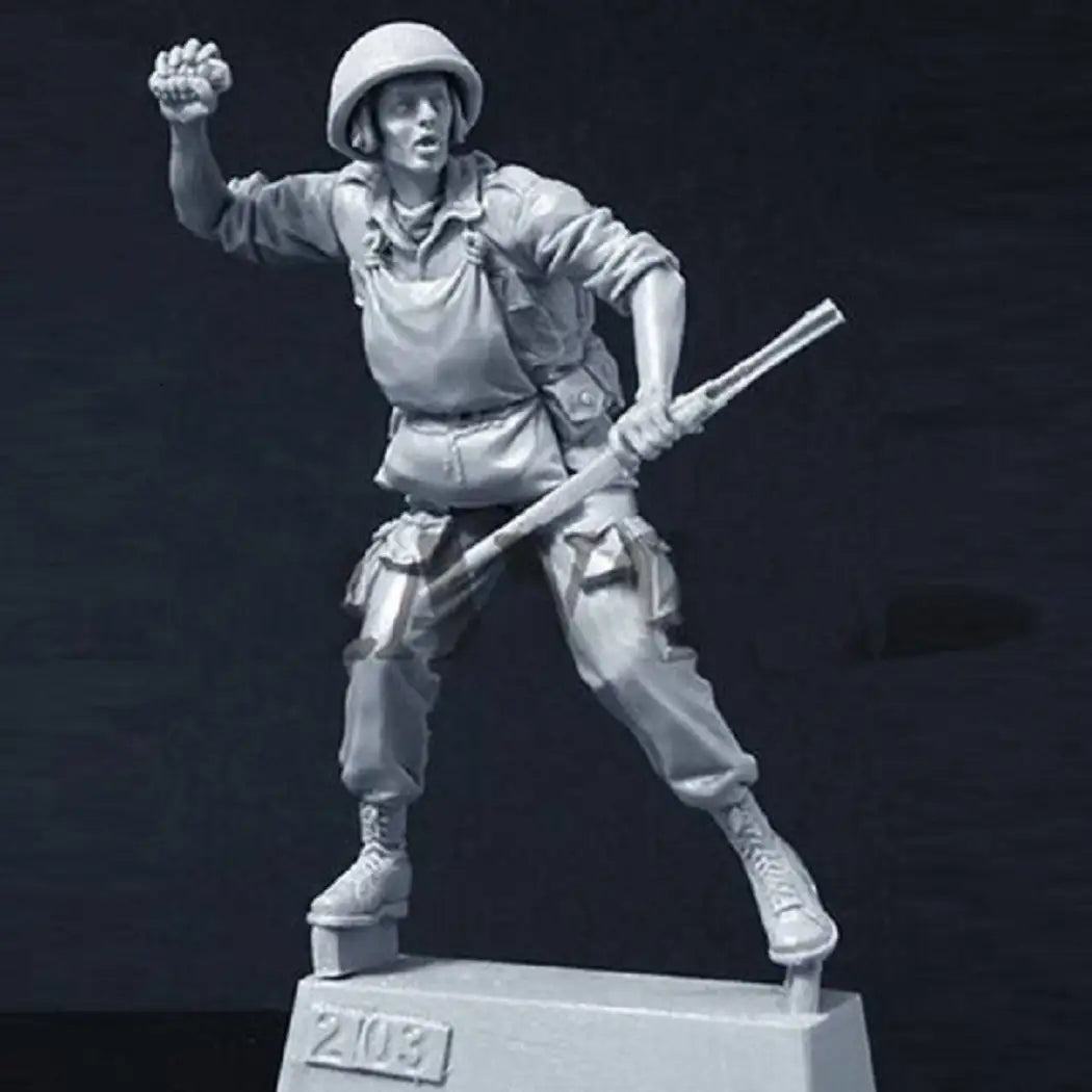 1/35 Resin Model Kit French Paratrooper Vietnam War Unpainted - Model-Fan-Store