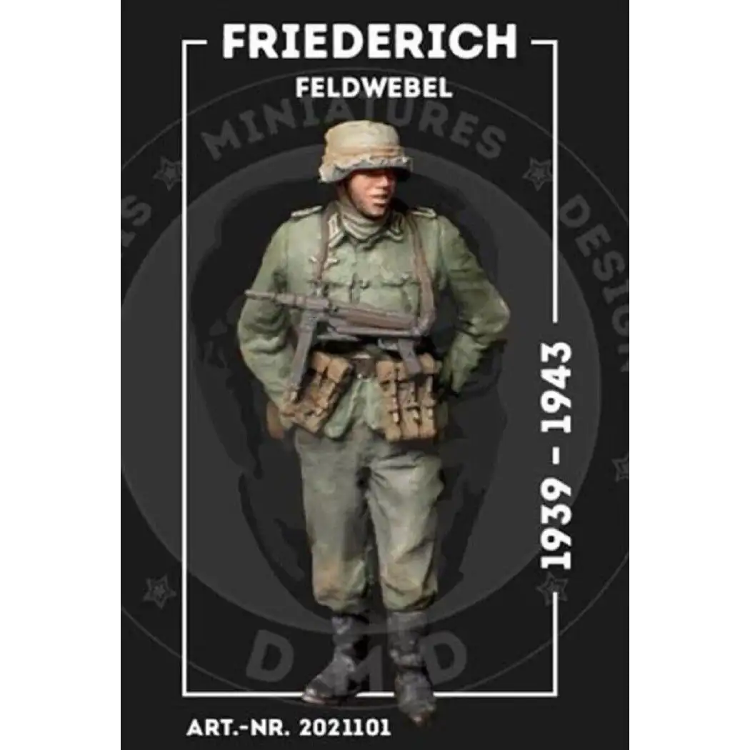 1/35 Resin Model Kit German Soldier Infantryman WW2 Unpainted - Model-Fan-Store