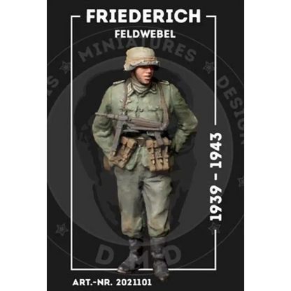 1/35 Resin Model Kit German Soldier Infantryman WW2 Unpainted - Model-Fan-Store